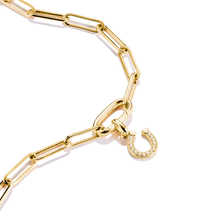 Connect Charm horseshoe Gold