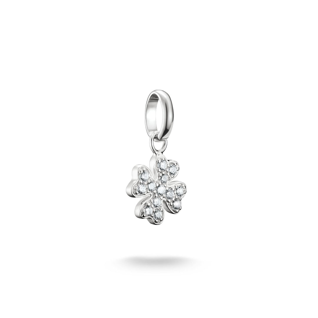 Charm pendant lucky clover with stones Connect  | THOMAS SABO Australia