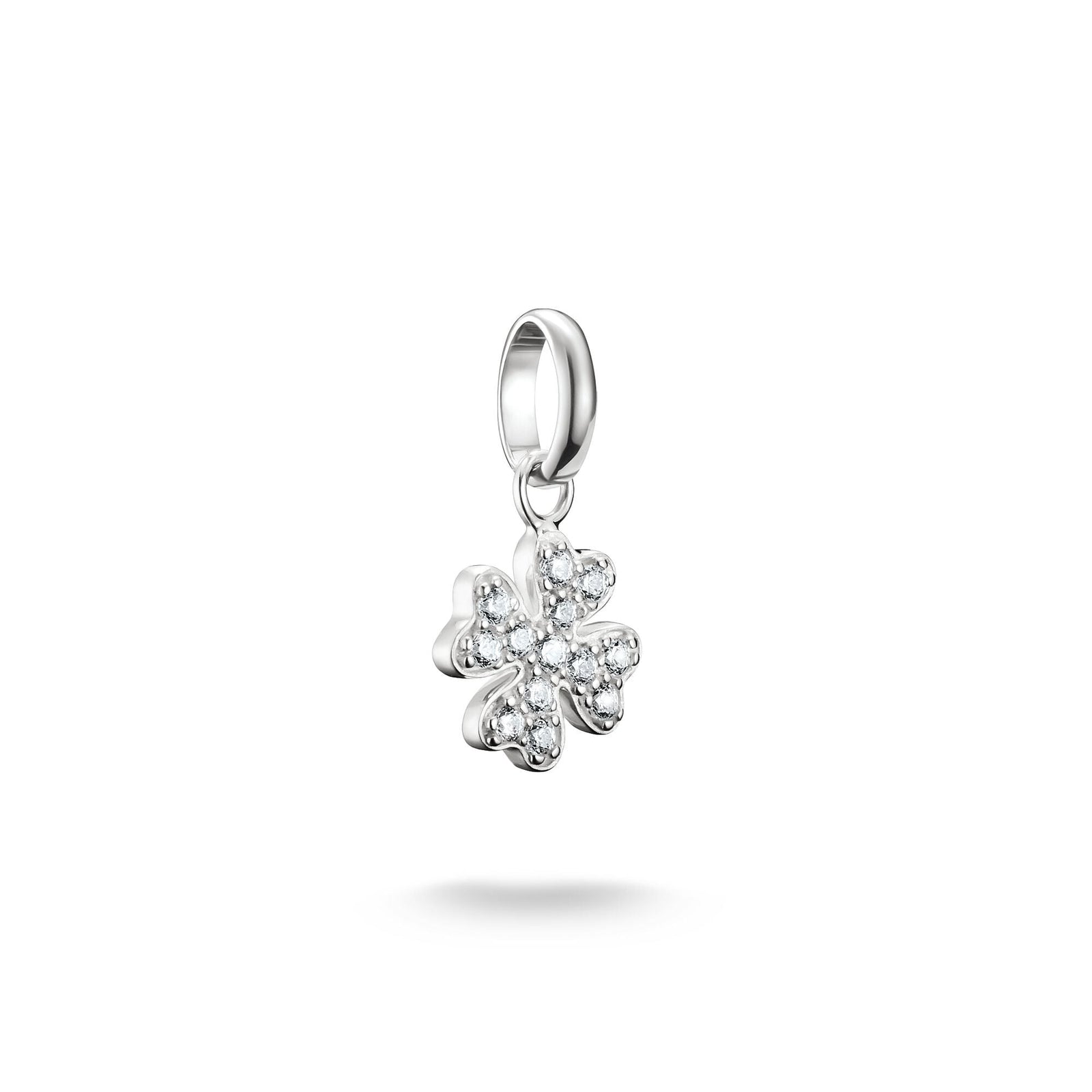 Charm pendant lucky clover with stones Connect  | THOMAS SABO Australia
