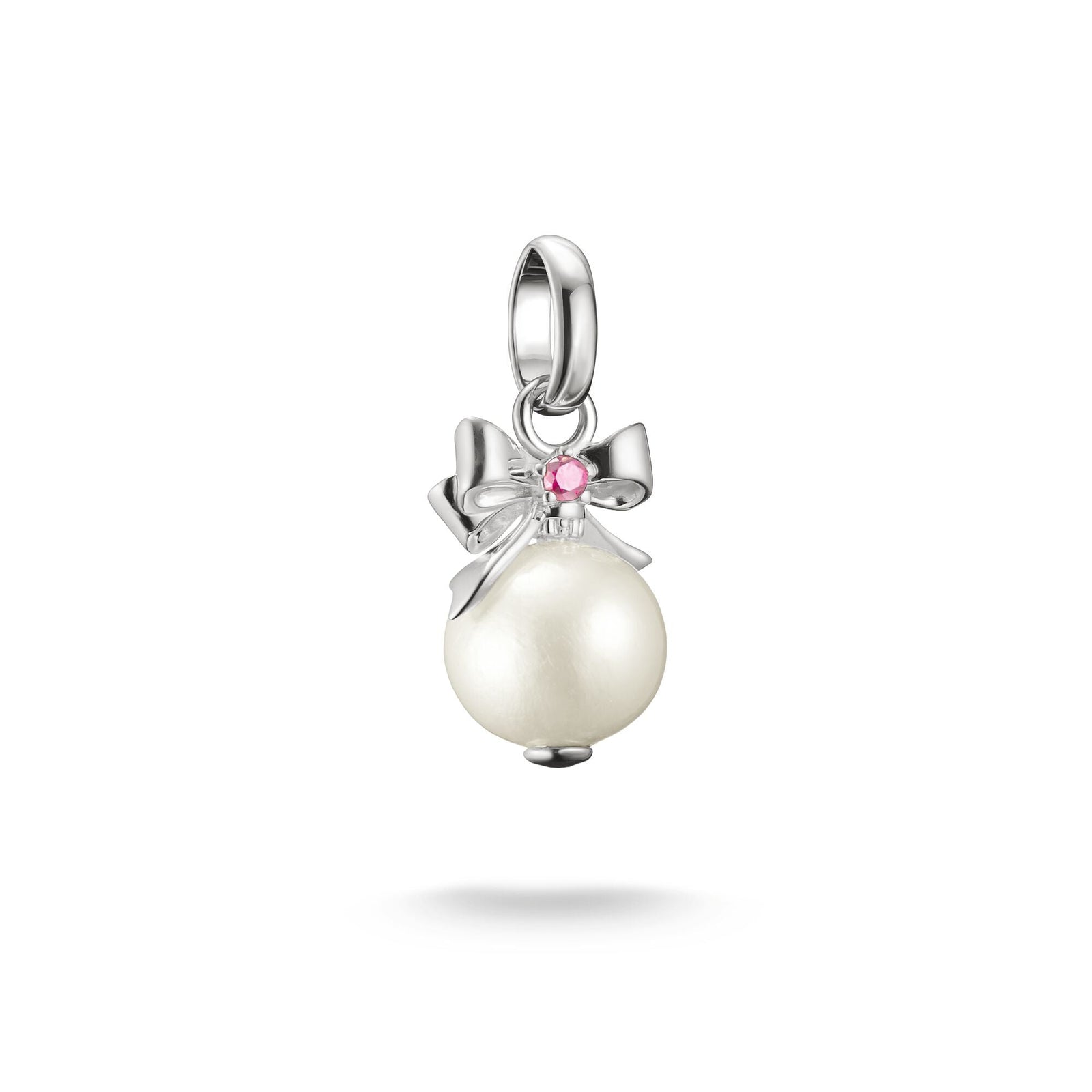 Charm Pendant Pearl with Bow Connect | THOMAS SABO Australia