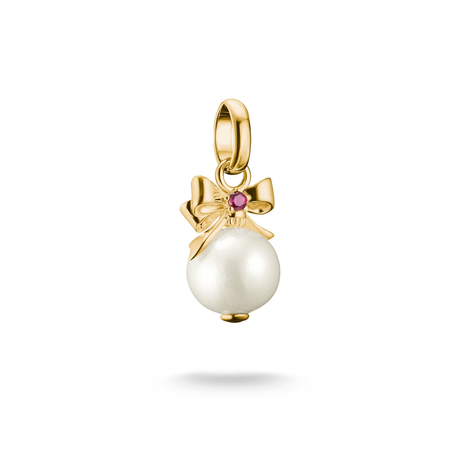 Charm Pendant Pearl with Bow Connect | THOMAS SABO Australia