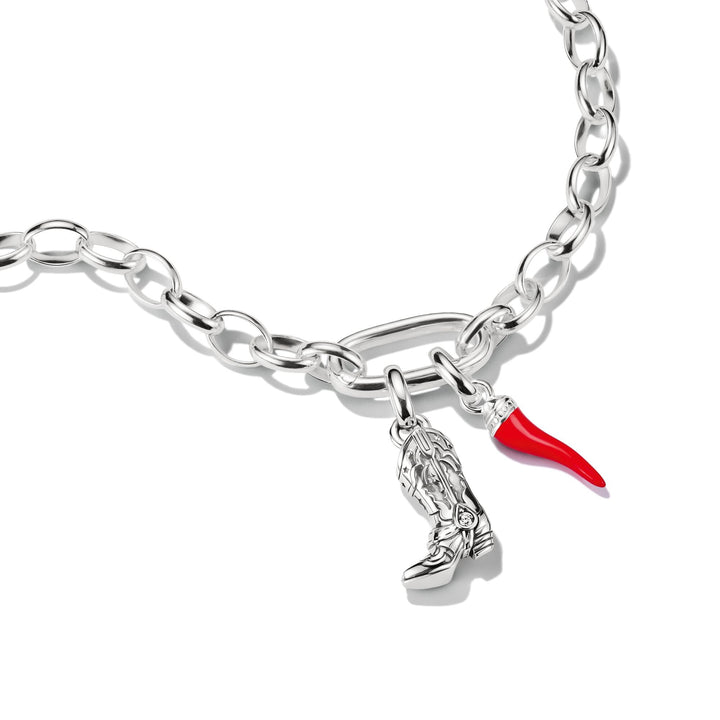 Connect Charm Pendant Cornicello Red