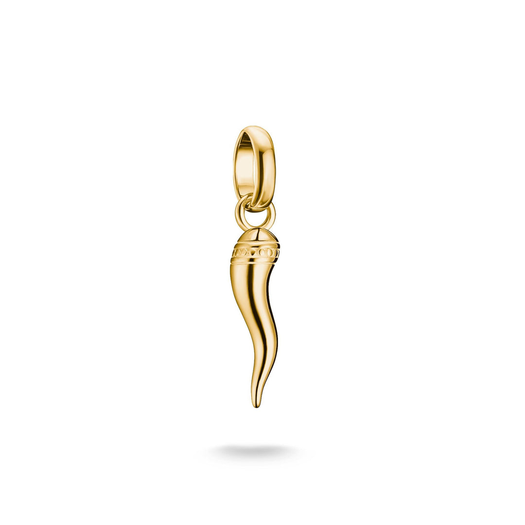 Gold-Plated Cornicello Horn Charm | THOMAS SABO