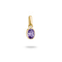 Gold-Plated February Birthstone Charm | THOMAS SABO