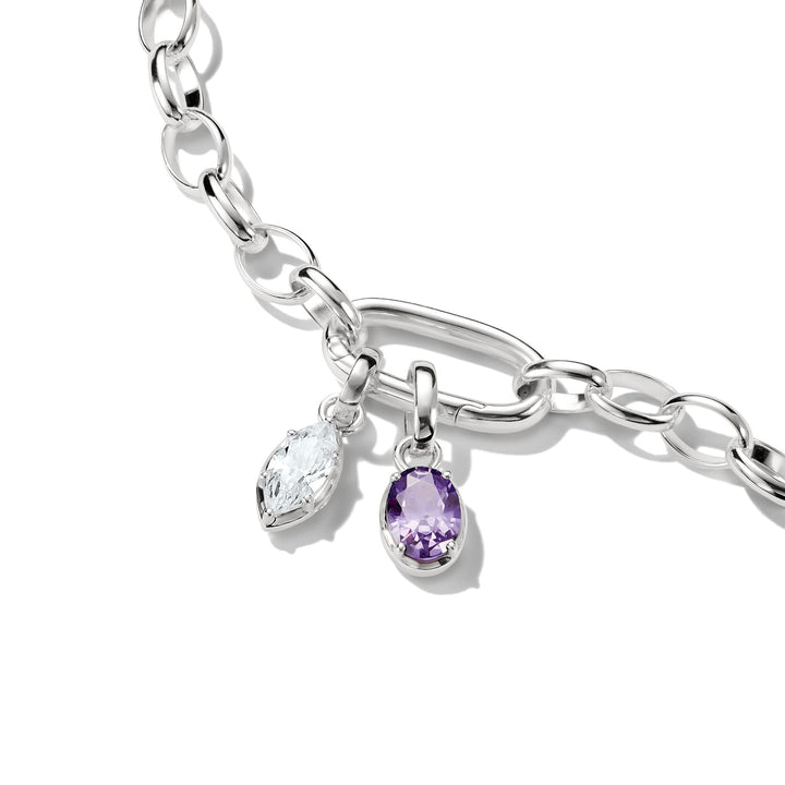 Connect Charm Birthstone April