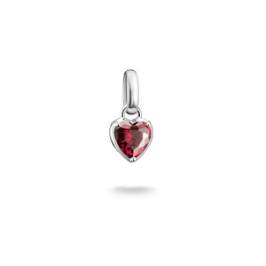 Charm Pendant Heart Birthstone July Connect | THOMAS SABO Australia