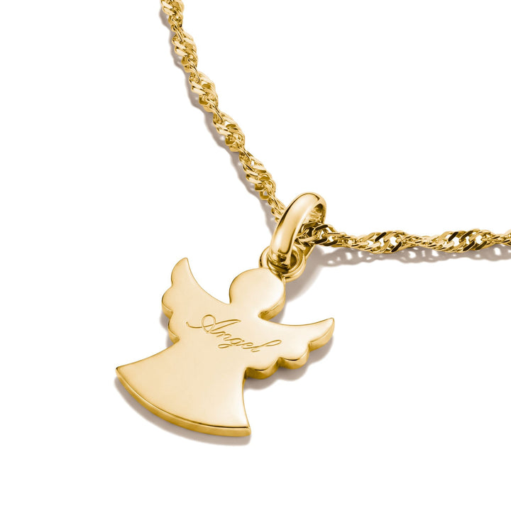 Gold-Plated Angel Charm