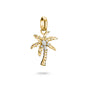 Gold-Plated Palm Tree Charm with White Zirconia | THOMAS SABO