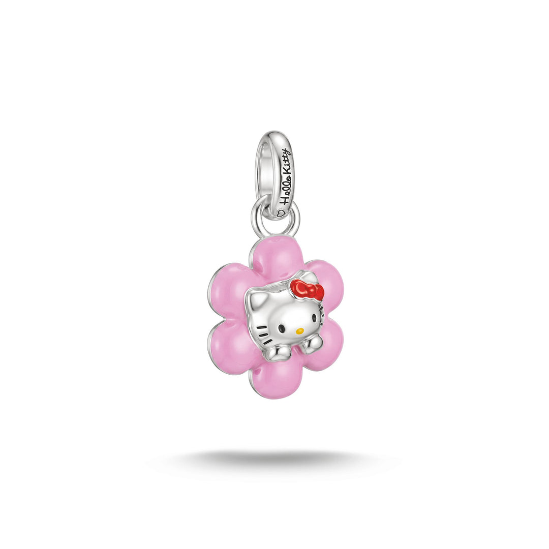 Hello Kitty Charm pink flower | THOMAS SABO AUSTRALIA