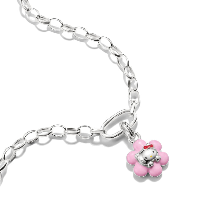 Hello Kitty Charm pink flower | THOMAS SABO AUSTRALIA