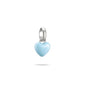Silver-Plated Light Blue Enamel Heart Charm | THOMAS SABO