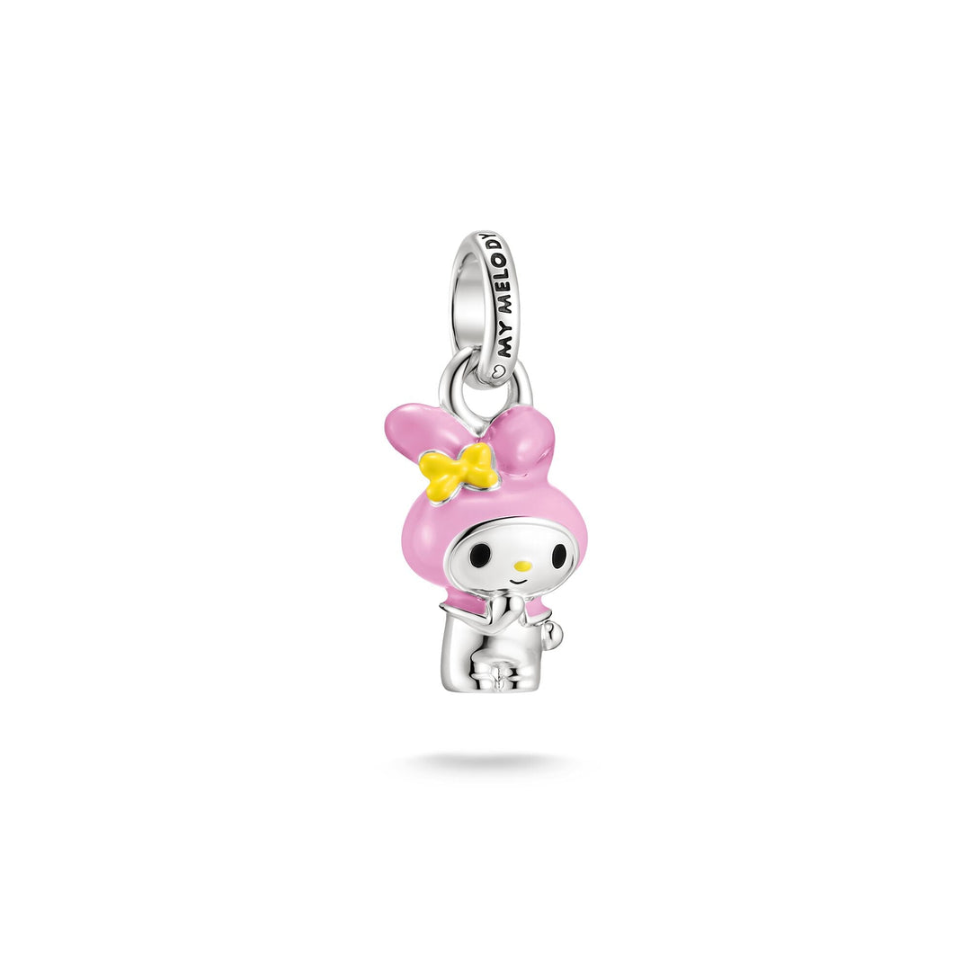 Hello Kitty My Melody Connect Charm with Yellow Bow, Silver-Plated | THOMAS SABO