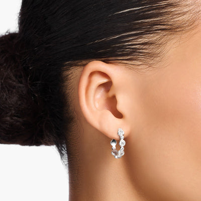 Sparkling Circles Cubic Zirconia Earrings | THOMAS SABO Australia