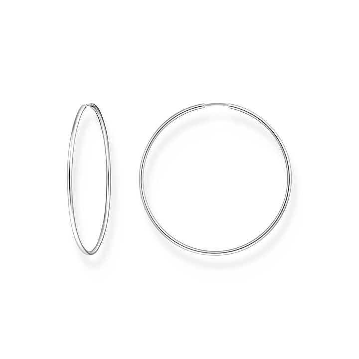 Large hoop earrings silver | THOMAS SABO Australia