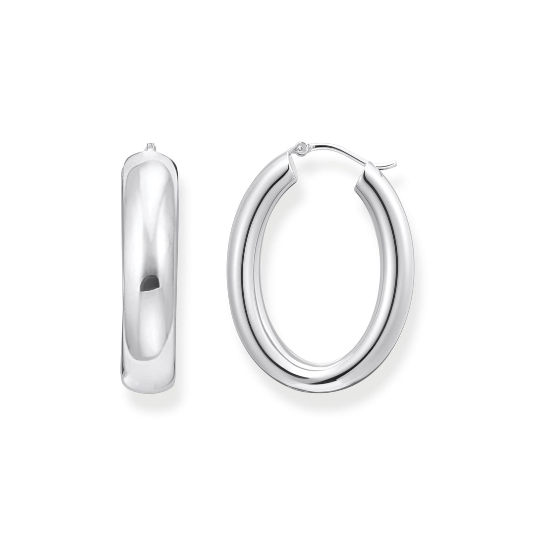 Large chunky hoop earrings | THOMAS SABO Australia