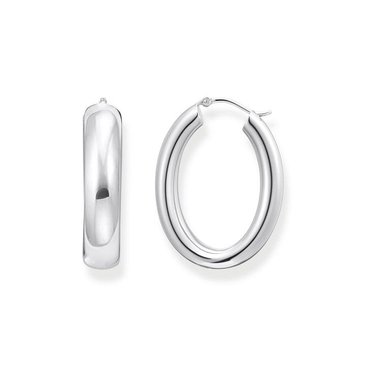 Large chunky hoop earrings | THOMAS SABO Australia