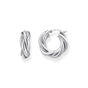 Hoop earrings in intertwined design | THOMAS SABO Australia