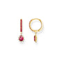 Hoop earrings with pendant Vintage Romance | THOMAS SABO Australia