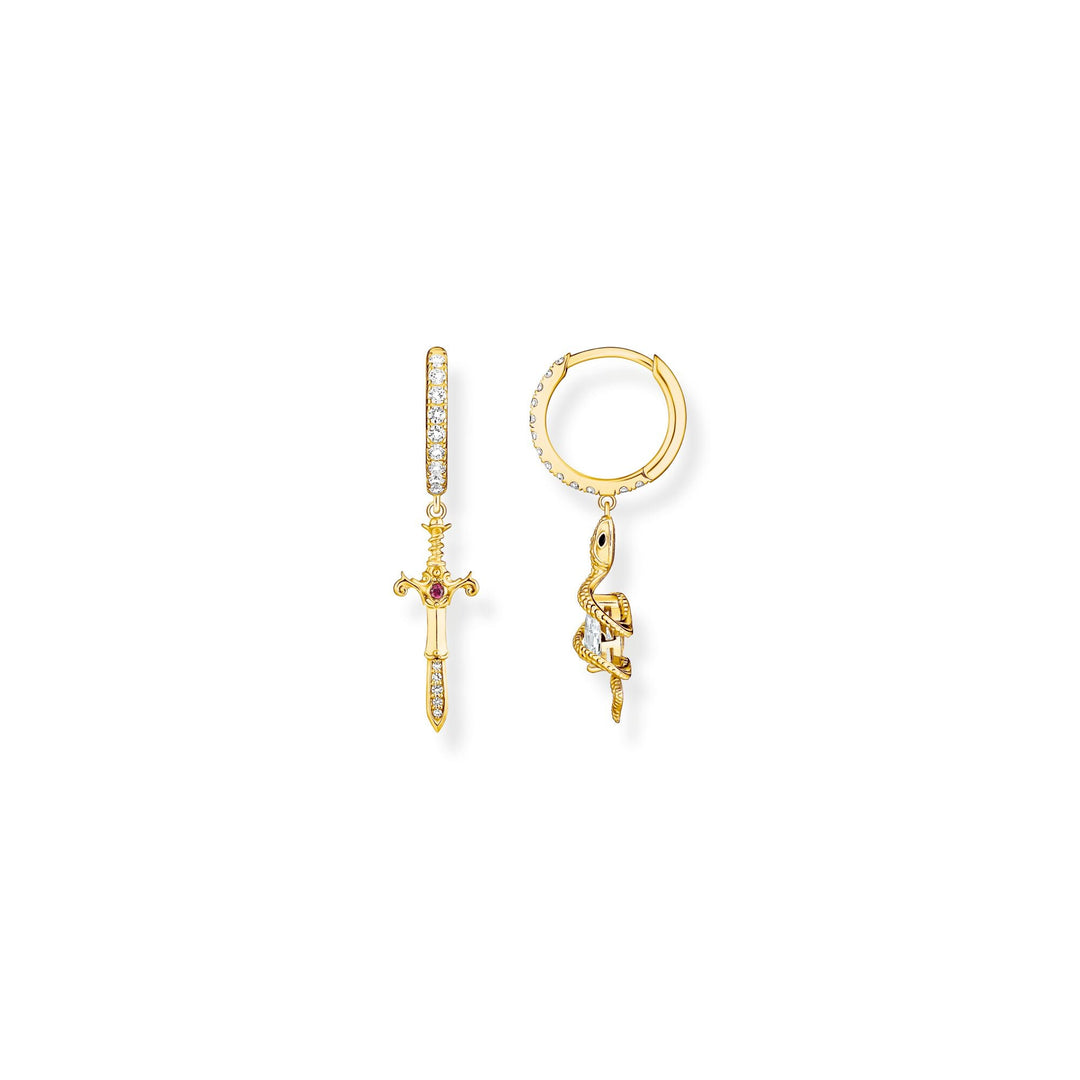 Hoop earrings with pendant Tempting Romance | THOMAS SABO Australia