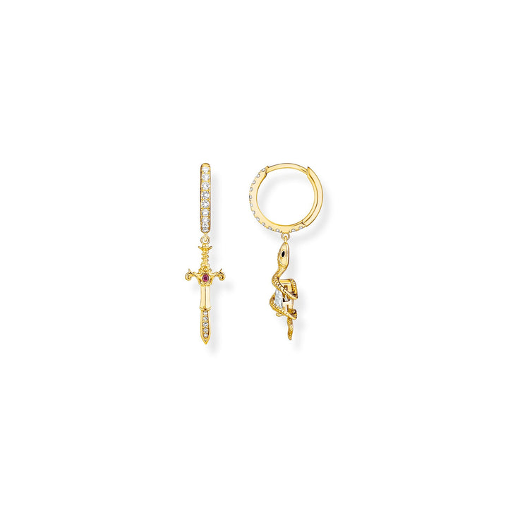 Hoop earrings with pendant Tempting Romance | THOMAS SABO Australia