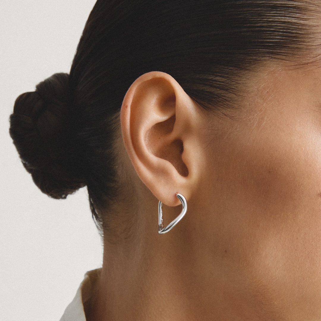 Hoop earrings wave-shaped | THOMAS SABO Australia
