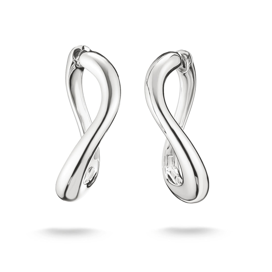 Hoop earrings wave-shaped | THOMAS SABO Australia