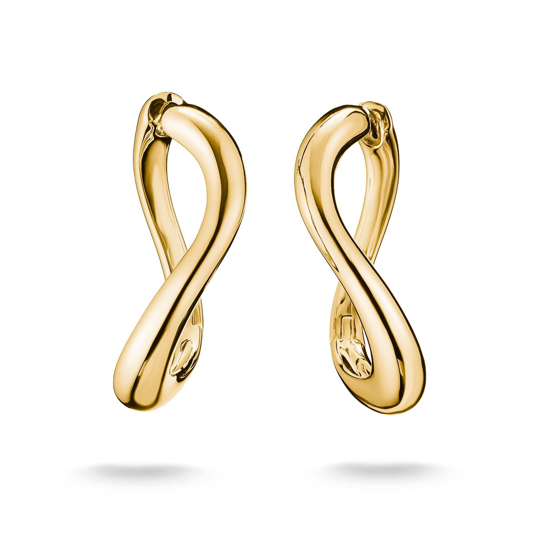 Hoop earrings wave-shaped | THOMAS SABO Australia