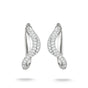 Wavy hoop earrings with zirconia
 | THOMAS SABO Australia