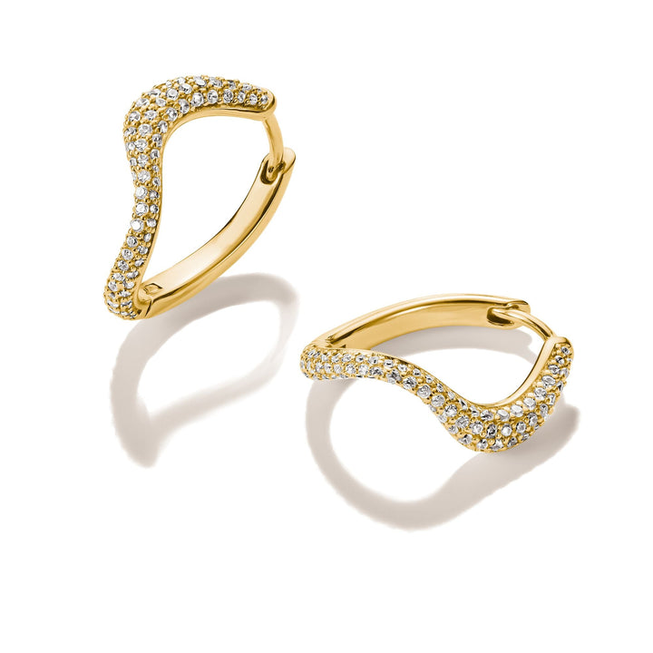 Hoop earrings with zirconia
 | THOMAS SABO Australia
