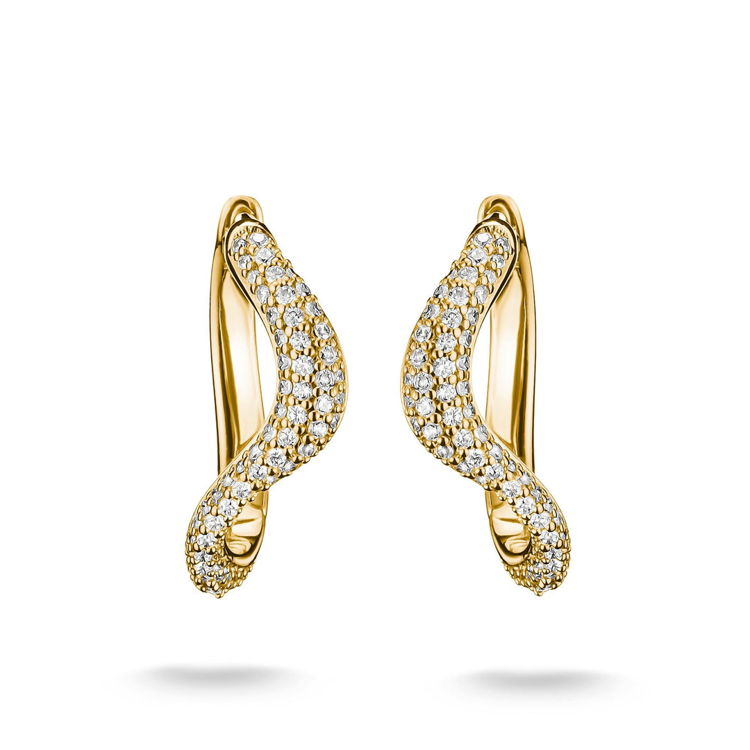 Hoop earrings with zirconia
 | THOMAS SABO Australia