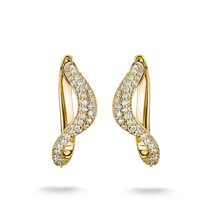 Hoop earrings with zirconia
 | THOMAS SABO Australia