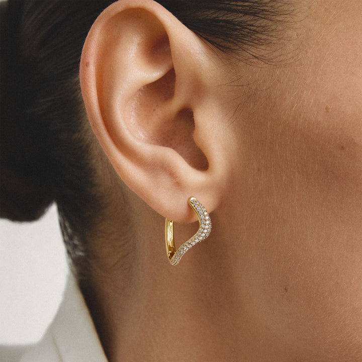 Hoop earrings with zirconia
 | THOMAS SABO Australia