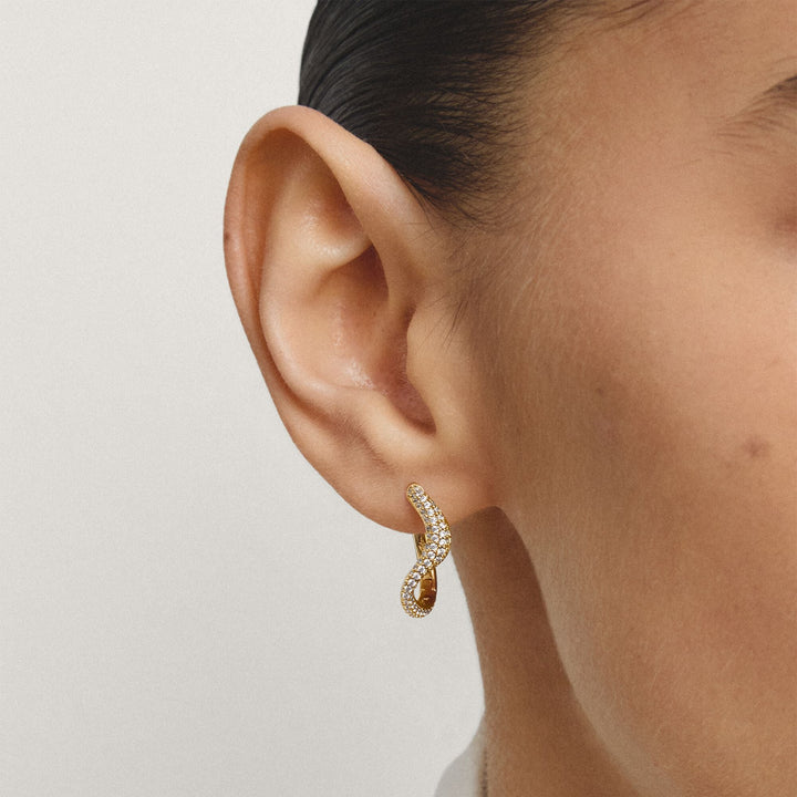 Hoop earrings with zirconia
 | THOMAS SABO Australia
