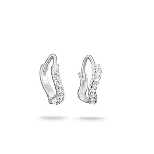 Hoop earrings with zirconia | THOMAS SABO Australia