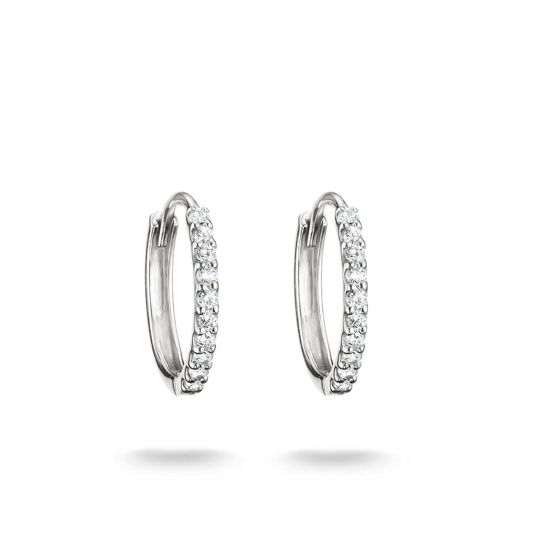 Hoop earrings with zirconia | THOMAS SABO Australia