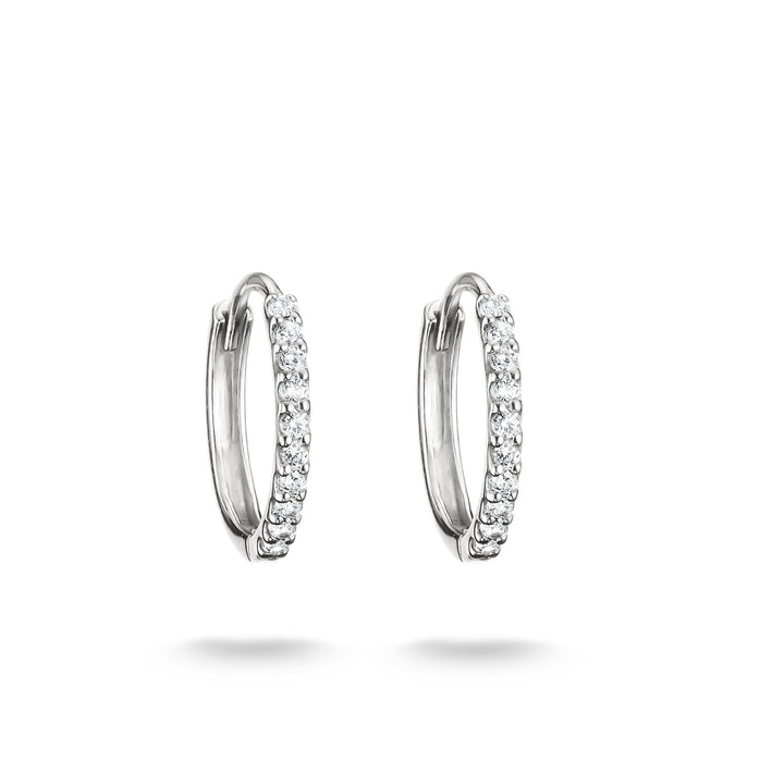 Hoop earrings with zirconia | THOMAS SABO Australia