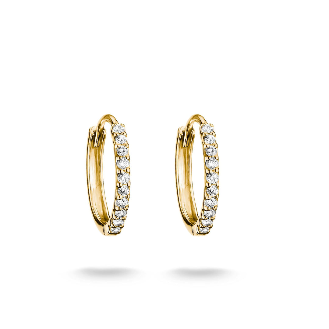 Hoop earrings with zirconia | THOMAS SABO Australia