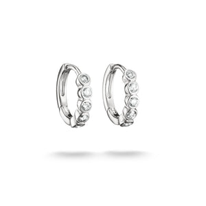 Hoop earrings with zirconia | THOMAS SABO Australia