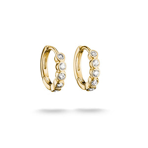 Hoop earrings with zirconia | THOMAS SABO Australia