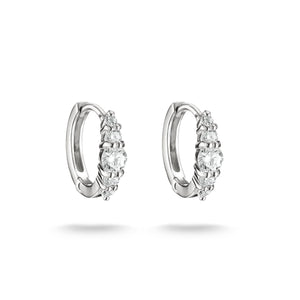 Hoop earrings with zirconia | THOMAS SABO Australia