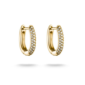 Hoop earrings with zirconia | THOMAS SABO Australia