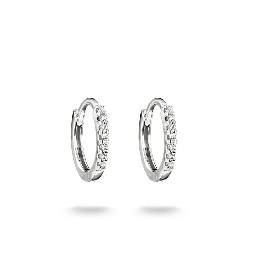 Hoop earrings with zirconia | THOMAS SABO Australia