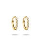 Hoop earrings with zirconia | THOMAS SABO Australia