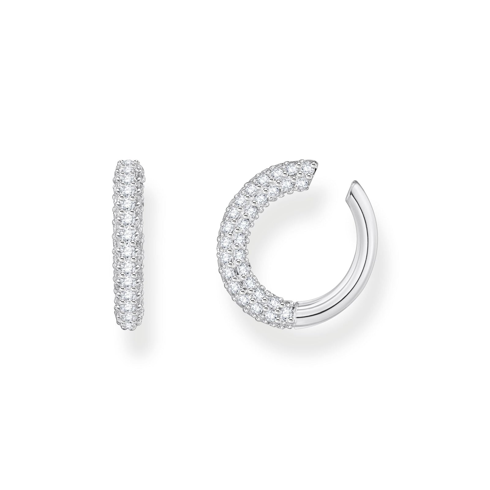 Ear cuff with white zirconia  | THOMAS SABO Australia
