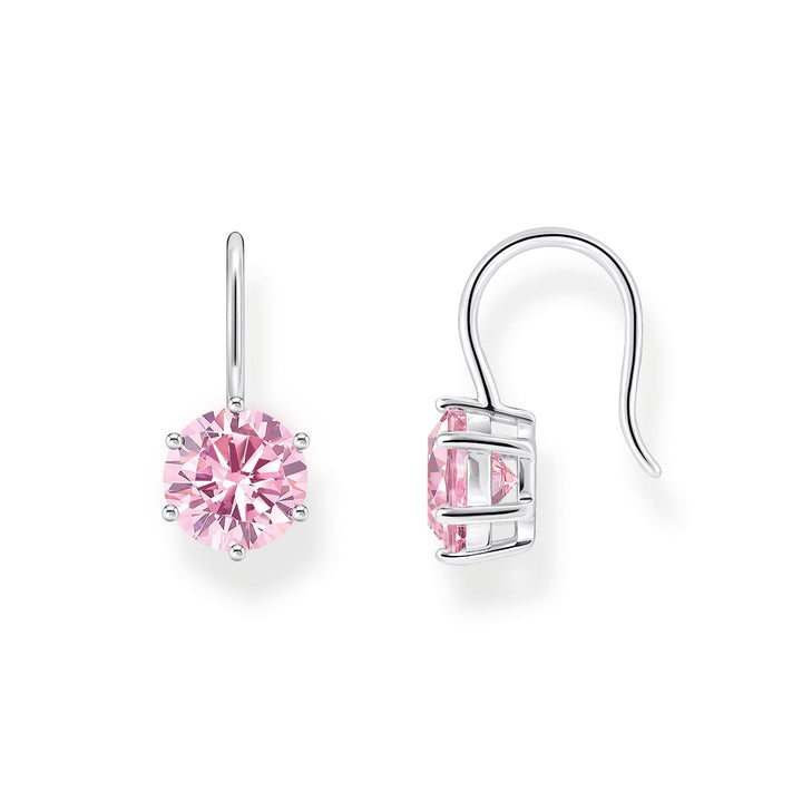 Earrings with pink zirconia  | THOMAS SABO Australia