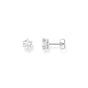 Ear studs with white zirconia in brilliant cut | THOMAS SABO Australia