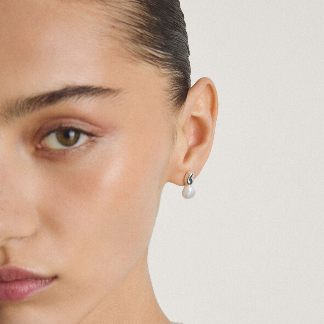 Ear studs pearl | THOMAS SABO Australia