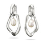 Hoop Earrings with Freshwater Pearls In Silver | THOMAS SABO Australia