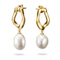Stud Earrings with Freshwater Pearls in Gold | THOMAS SABO Australia