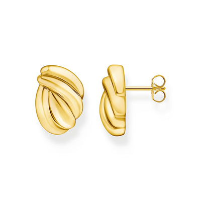 Organic shapes ear studs looped | THOMAS SABO Australia